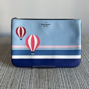 KATE SPADE Leather Hot Air Balloon Pouch